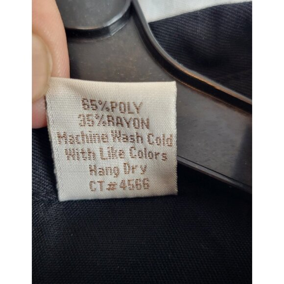 SCULLY 2XL Black Western Gunfighter Shirt Black Embroidered Floral Pearl Snaps - Picture 8 of 10